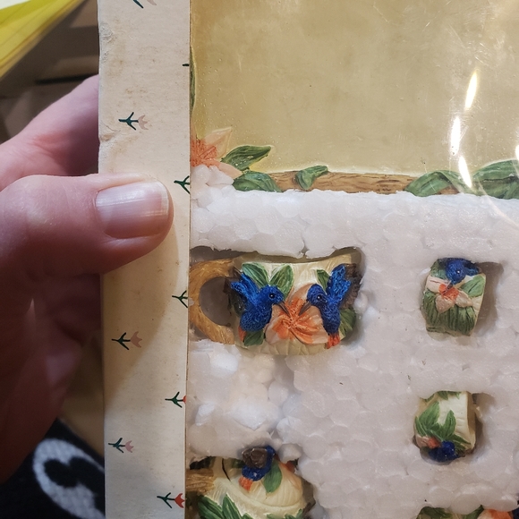 10 pc Hummingbird Tea Set - Picture 2 of 4